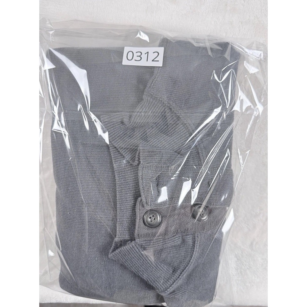 Madewell Gray Turtleneck Sweater Women's Small Ribbed Hem Knit Pullover - Picture 2 of 7